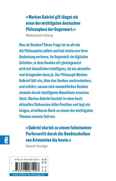 Produktbild: Der Sinn des Denkens