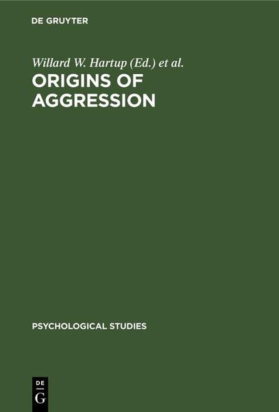 Produktbild: Origins of Aggression