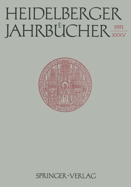 Produktbild: Heidelberger Jahrb&uuml;cher