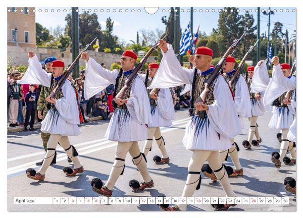 Produktbild: Griechenland - Athen (Wandkalender 2026 DIN A3 quer), CALVENDO Monatskalender