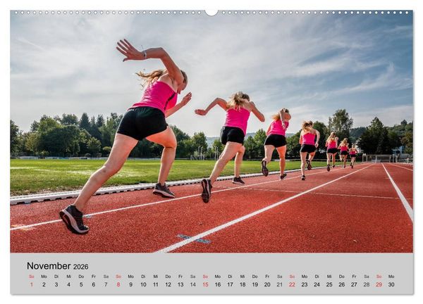 Produktbild: Momente des Sport (Wandkalender 2026 DIN A2 quer), CALVENDO Monatskalender