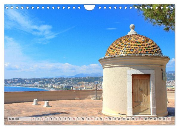 Produktbild: S&uuml;dfrankreich - C&ocirc;te d&rsquo;Azur (Wandkalender 2026 DIN A4 quer), CALVENDO Monatskalender