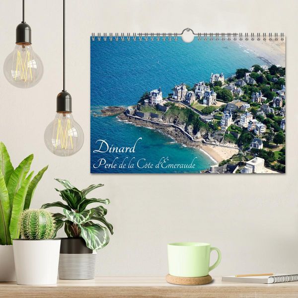 Produktbild: Dinard Perle de la C&ocirc;te d'&Eacute;meraude (Calendrier mural 2026 DIN A4 vertical), CALVENDO calendrier mensuel