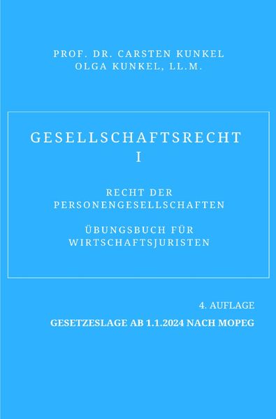 Produktbild: Gesellschaftsrecht I
