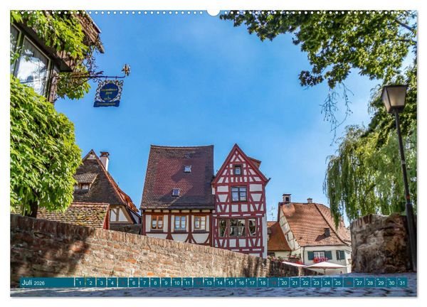 Produktbild: Quer durch Ulm (Wandkalender 2026 DIN A2 quer), CALVENDO Monatskalender