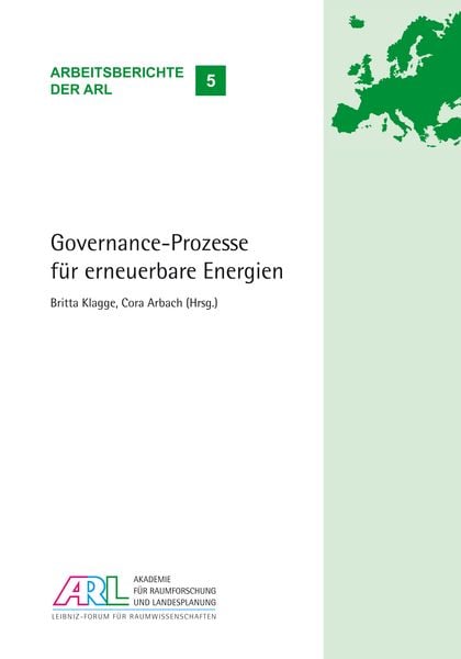 Produktbild: Governance-Prozesse f&uuml;r erneuerbare Energien
