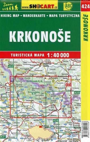 Produktbild: Wanderkarte Tschechien Krkonose