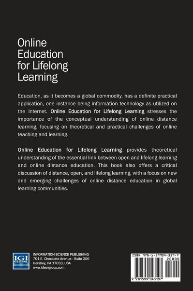 Produktbild: Online Education for Lifelong Learning