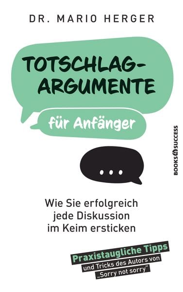 Produktbild: Totschlagargumente f&uuml;r Anf&auml;nger