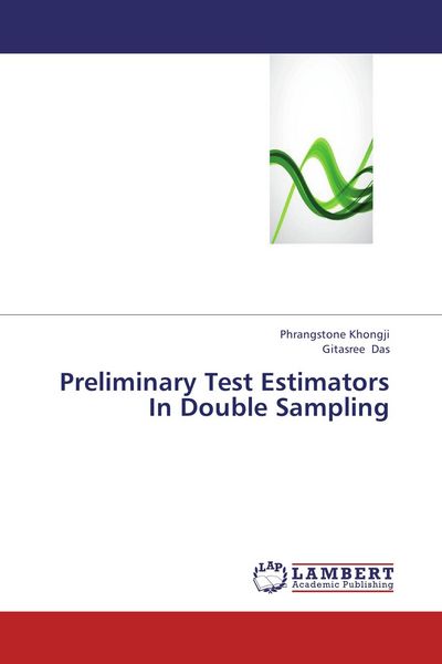 Produktbild: Preliminary Test Estimators In Double Sampling