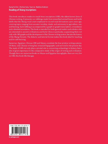Produktbild: Reading of Shāng Inscriptions