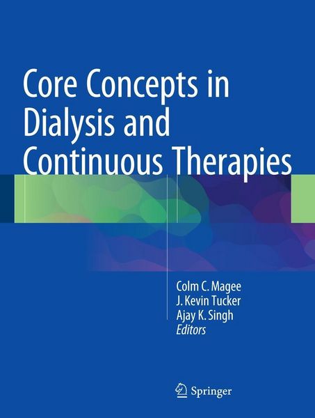 Produktbild: Core Concepts in Dialysis and Continuous Therapies