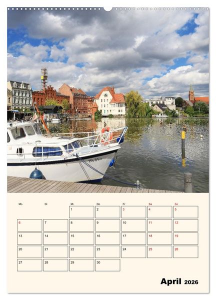 Produktbild: Brandenburg an der Havel - Ein Rundgang (Wandkalender 2026 DIN A2 hoch), CALVENDO Monatskalender