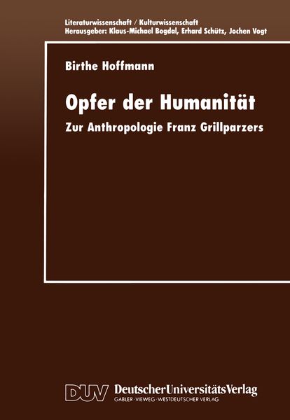 Produktbild: Opfer der Humanit&auml;t