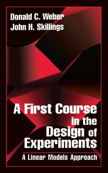 Produktbild: A First Course in the Design of Experiments