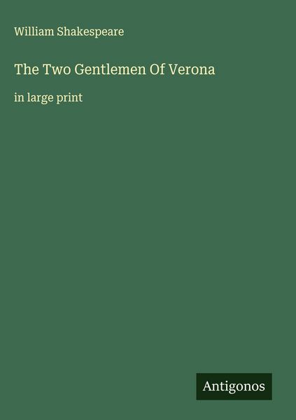 Produktbild: The Two Gentlemen Of Verona