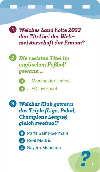 Produktbild: WAS IST WAS Quiz Fu&szlig;ball-Rekorde