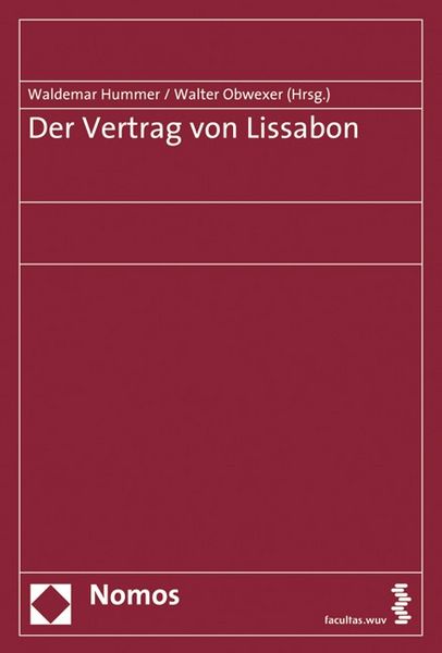 Produktbild: Der Vertrag von Lissabon