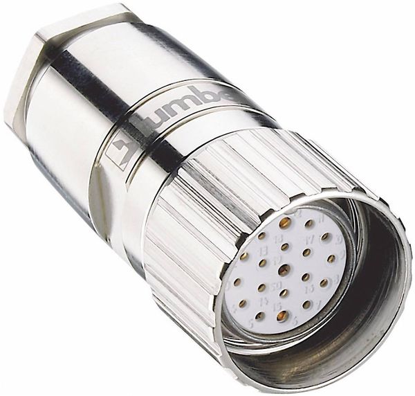 Produktbild: Lumberg Automation 2135 Sensor-/Aktor-Steckverbinder, unkonfektioniert M23 Kupplung, gerade Polzahl Sensoren: 19 1 St.