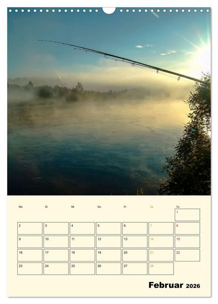 Produktbild: Angeln - extrem faszinierend (Wandkalender 2026 DIN A3 hoch), CALVENDO Monatskalender