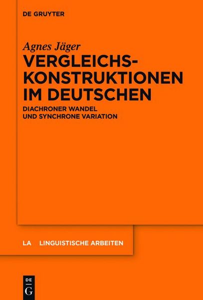 Produktbild: Vergleichskonstruktionen im Deutschen