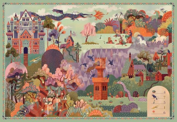 Produktbild: Wunderbare M&auml;rchenwelt. Meine Erste Puzzle Box. Beeindruckend illustriert