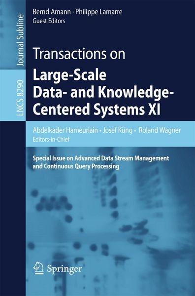 Produktbild: Transactions on Large-Scale Data- and Knowledge-Centered Systems XI