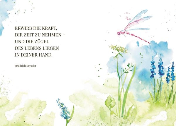 Produktbild: Nimm dir Zeit zum Durchatmen