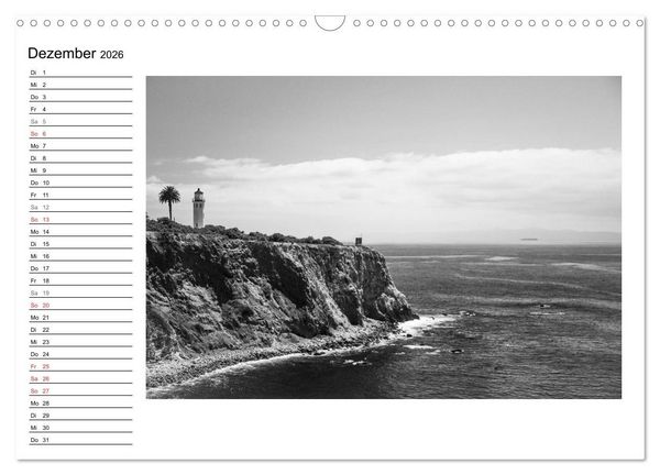 Produktbild: Leuchtt&uuml;rme der Westk&uuml;ste der USA (Wandkalender 2026 DIN A3 quer), CALVENDO Monatskalender