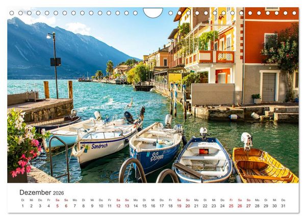 Produktbild: Limone sul Garda - Traumreiseziel (Wandkalender 2026 DIN A4 quer), CALVENDO Monatskalender
