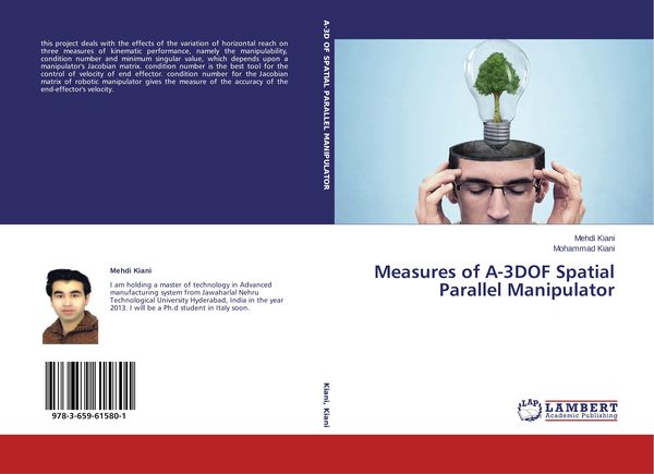 Produktbild: Measures of A-3DOF Spatial Parallel Manipulator