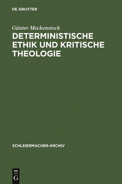 Produktbild: Deterministische Ethik und kritische Theologie