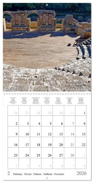 Produktbild: Albania - The Unknown beauty (Wall Calendar 2026 12 &times; 12 Inch) CALVENDO 12 Month Wall Calendar