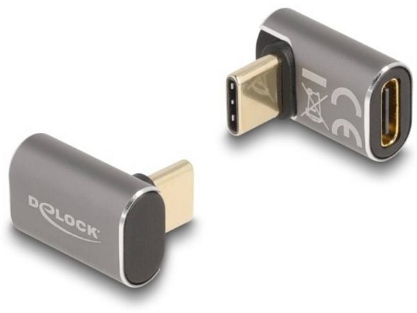 Produktbild: Delock USB 2.0 Adapter [1x USB-C&reg; Stecker - 1x USB-C&reg; Buchse] 60054
