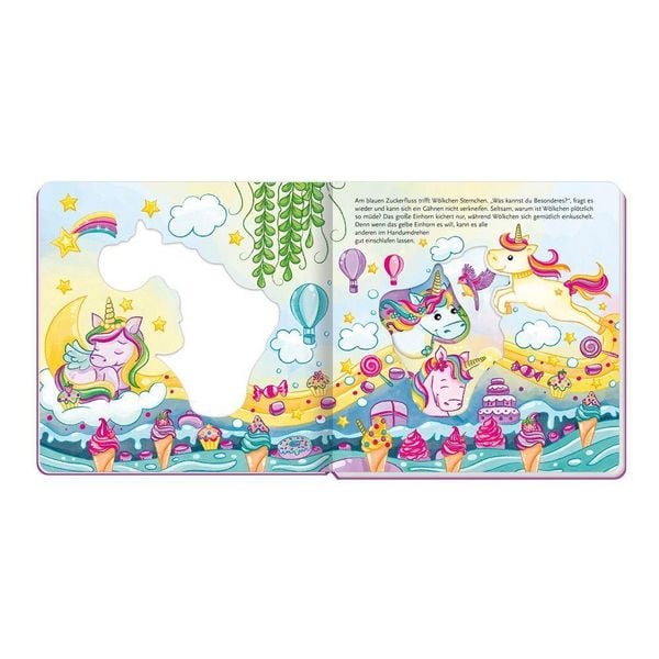 Produktbild: Tr&ouml;tsch Fensterbuch Einhornwelt Das kleine Einhorn