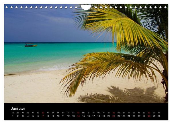 Produktbild: Jamaika Sonne und Strand (Wandkalender 2026 DIN A4 quer), CALVENDO Monatskalender