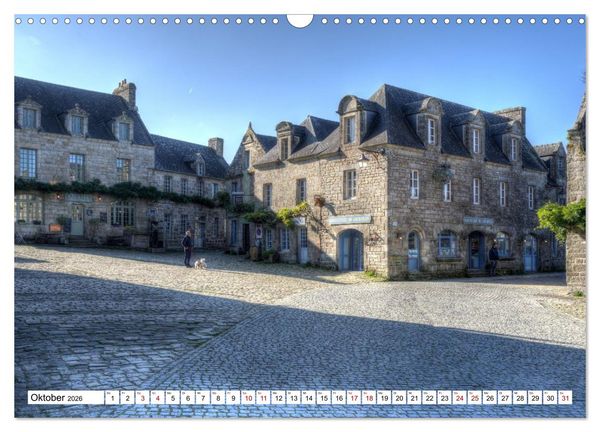 Produktbild: Locronan, ein Highlight in der Bretagne (Wandkalender 2026 DIN A3 quer), CALVENDO Monatskalender