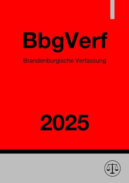 Produktbild: Brandenburgische Verfassung - BbgVerf 2025