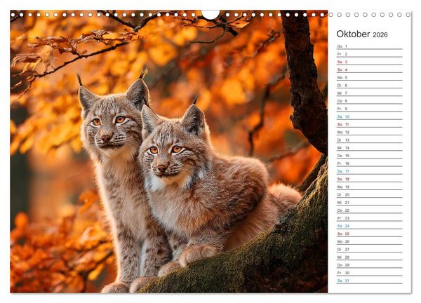 Produktbild: Waldgefl&uuml;ster (Wandkalender 2026 DIN A3 quer), CALVENDO Monatskalender