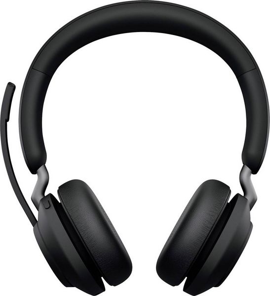 Produktbild: Jabra Evolve2 65 UC Telefon On Ear Headset Bluetooth&reg; Stereo Schwarz Noise Cancelling Lautst&auml;rkeregelung, Batterieladeanzeige, Mikrofon-Stummschalt
