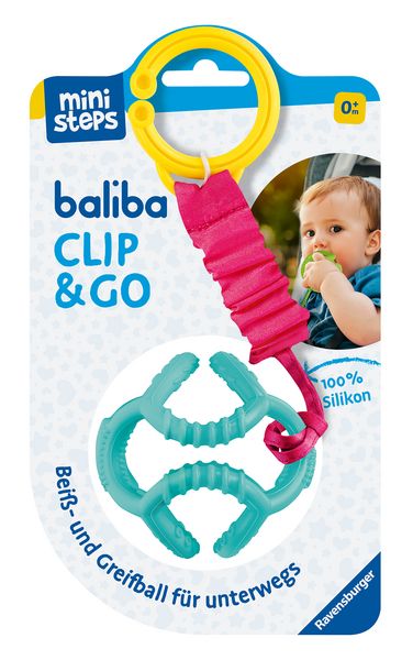 Produktbild: ministeps baliba Clip & Go t&uuml;rkis - ab 0 Monate