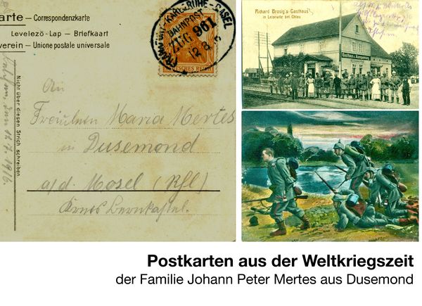 Produktbild: Postkarten aus der Weltkriegszeit