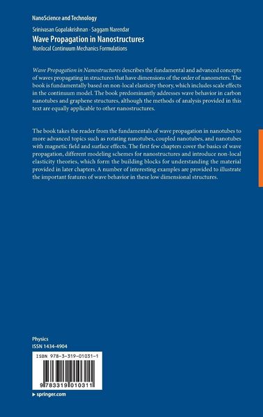 Produktbild: Wave Propagation in Nanostructures