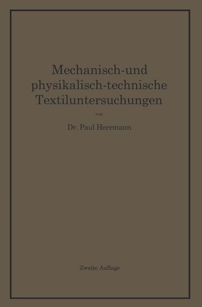 Produktbild: Mechanisch- und physikalisch-technische Textiluntersuchungen