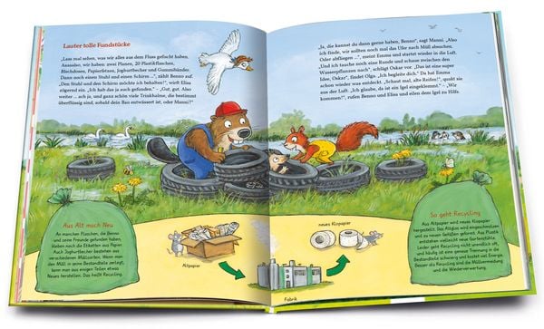 Produktbild: Benno Biber. Das gro&szlig;e M&uuml;ll-Aufr&auml;um-Abenteuer