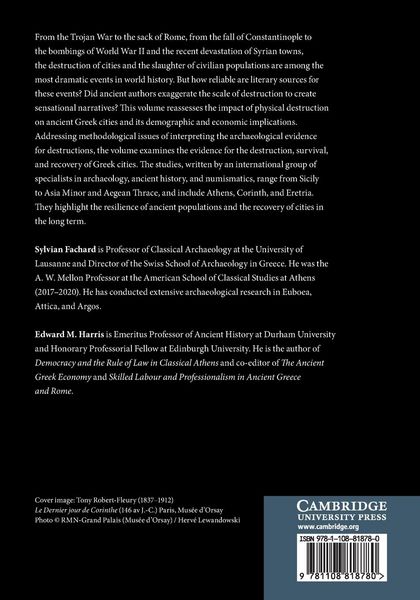 Produktbild: The Destruction of Cities in the Ancient Greek World