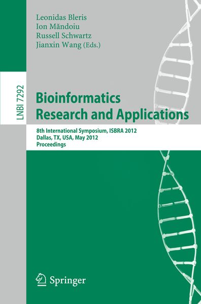Produktbild: Bioinformatics Research and Applications