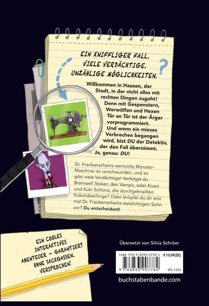 Produktbild: Ein Fall f&uuml;r DICH - Die Monster-Maschine