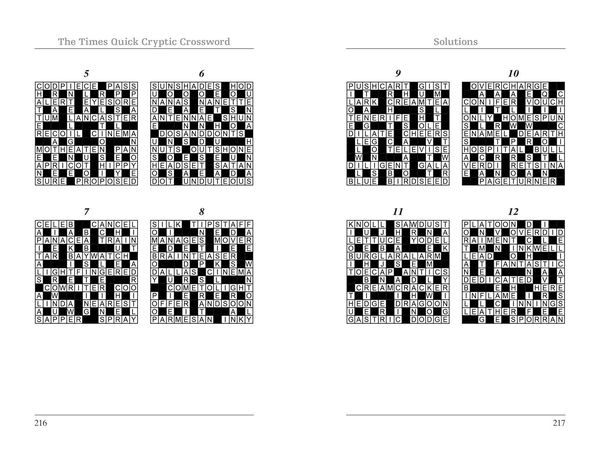 Produktbild: TIMES QUICK CRYPTIC XWORD 5 PB