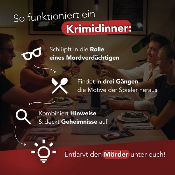 Produktbild: CRIMECASES Krimidinner: Der letzte Pate